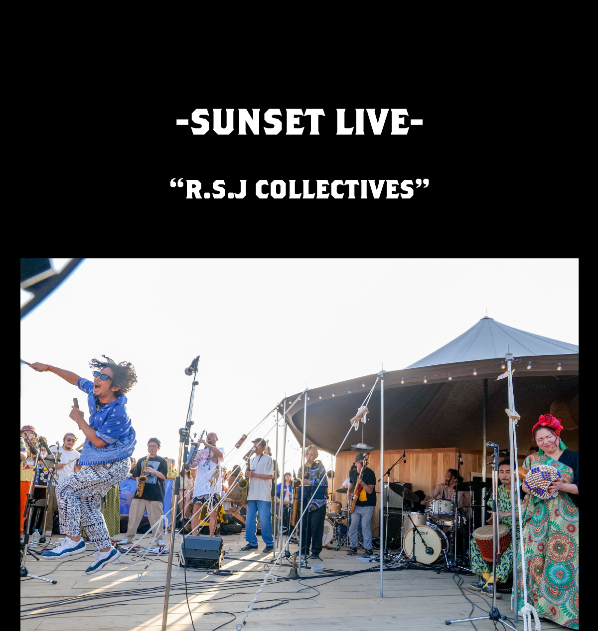 SUNSET LIVE -R.S.J COLLECTIVES