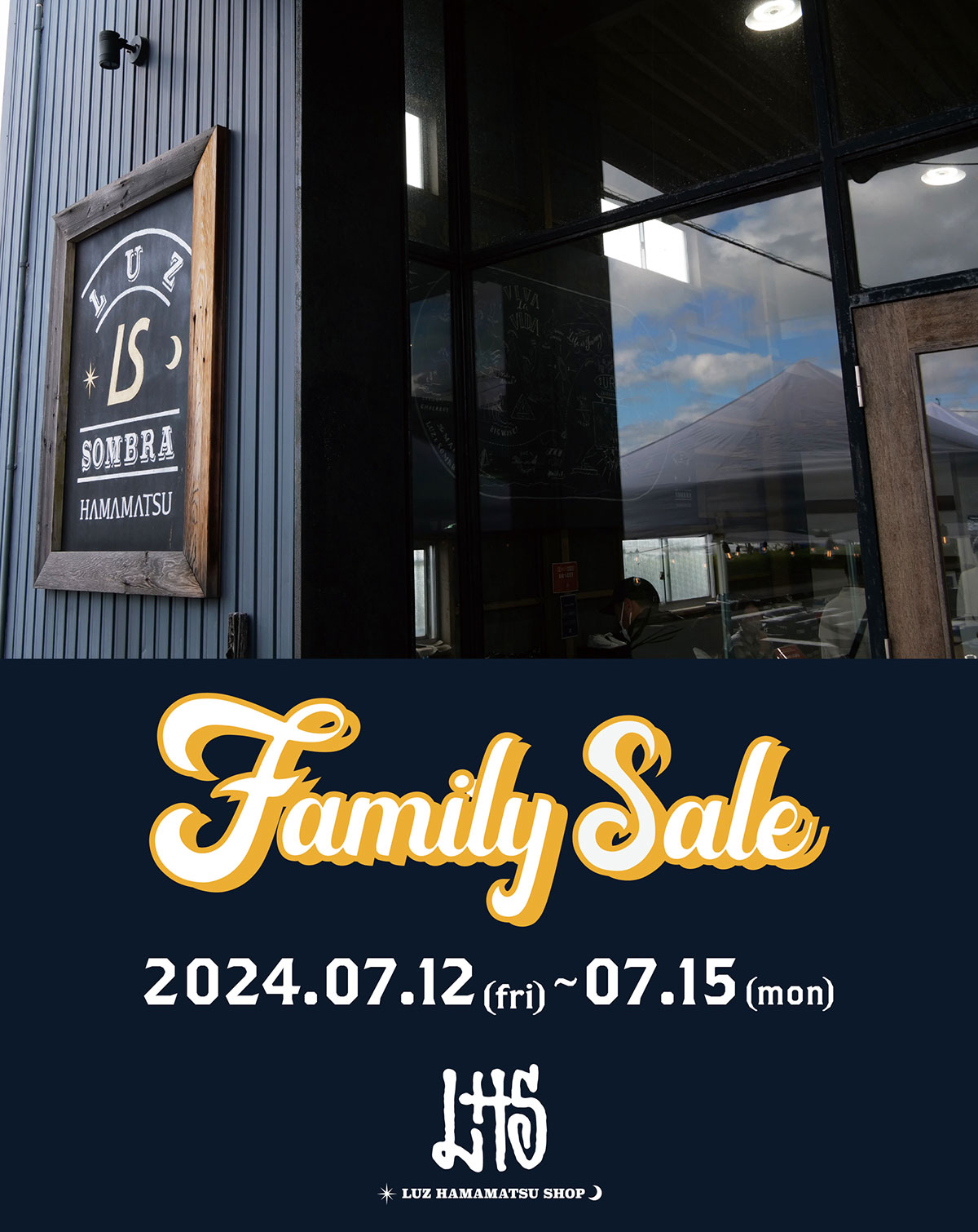 FAMILY SALE LUZeSOMBRA HAMAMATSU SHOP