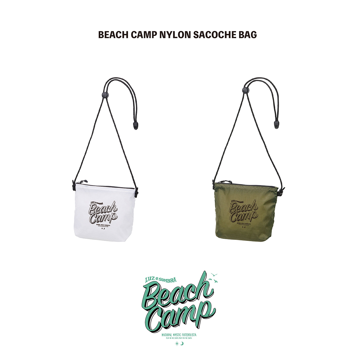 BEACH CAMP NYLON SACOCHE BAG 物撮り