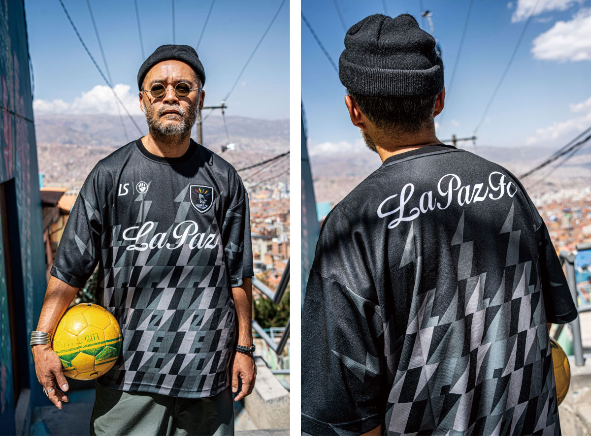 LA PAZ FC GAME SHIRT スタイリングスナップ2