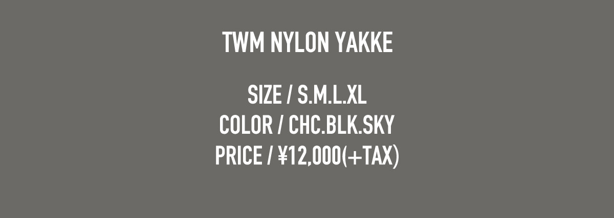 TWM NYLON YAKKE 商品ページへ